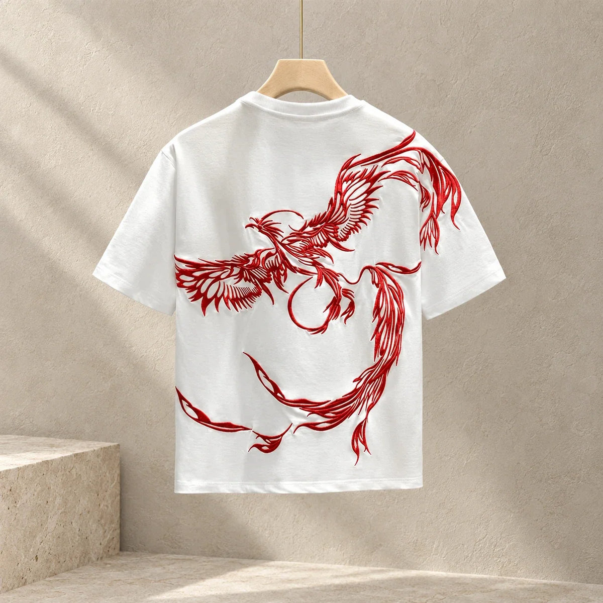 Phoenix Embroidered T-shirt