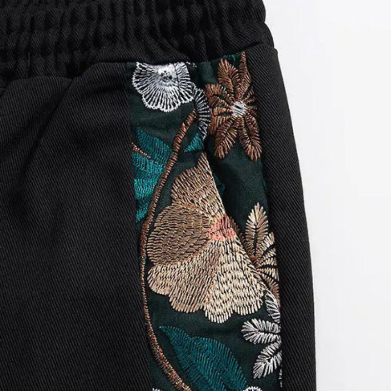 Maui Embroidered Shorts