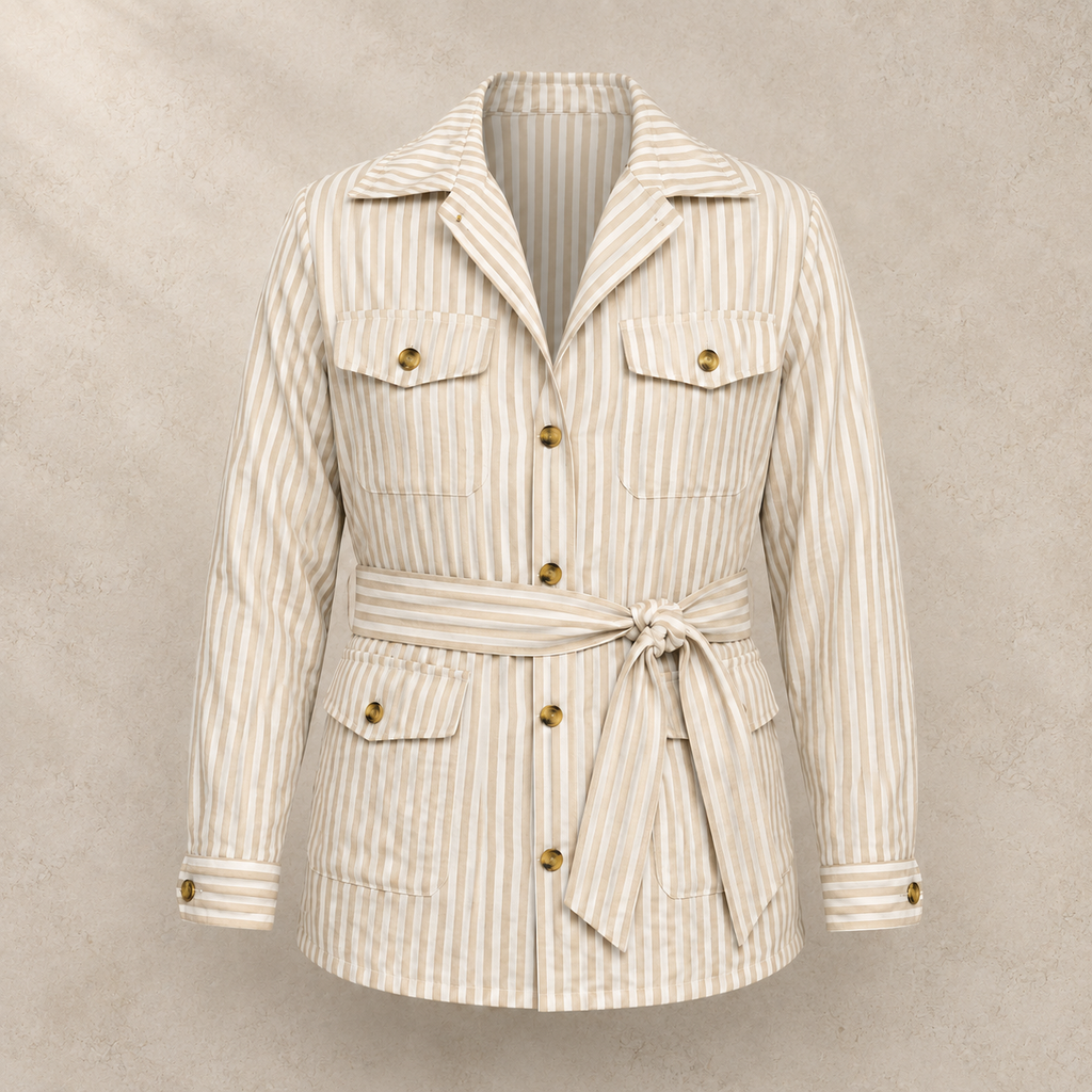 Sinclair Striped Overshirt