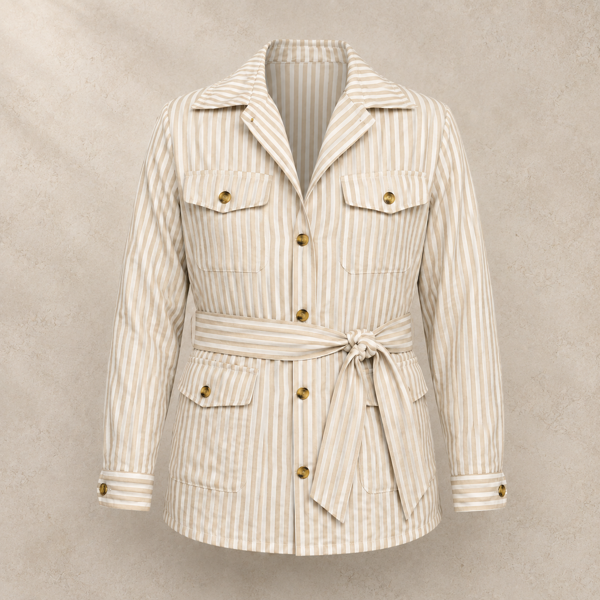 Sinclair Striped Overshirt