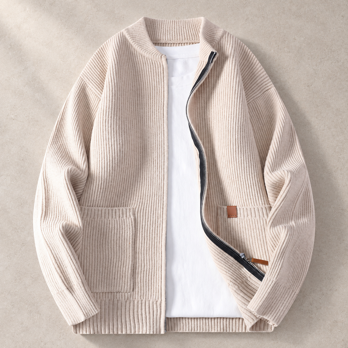 Bennett Ribbed Knit Jacket