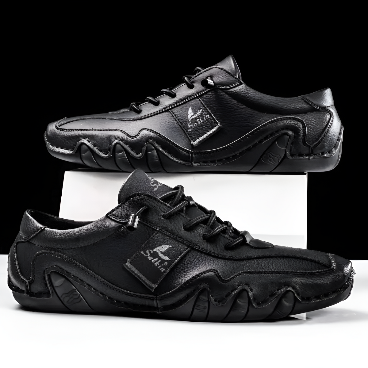Halden Leather Trainer
