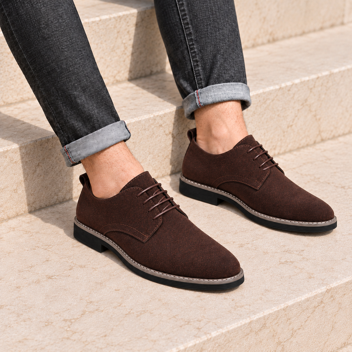 Bramwell Suede Derby Shoe