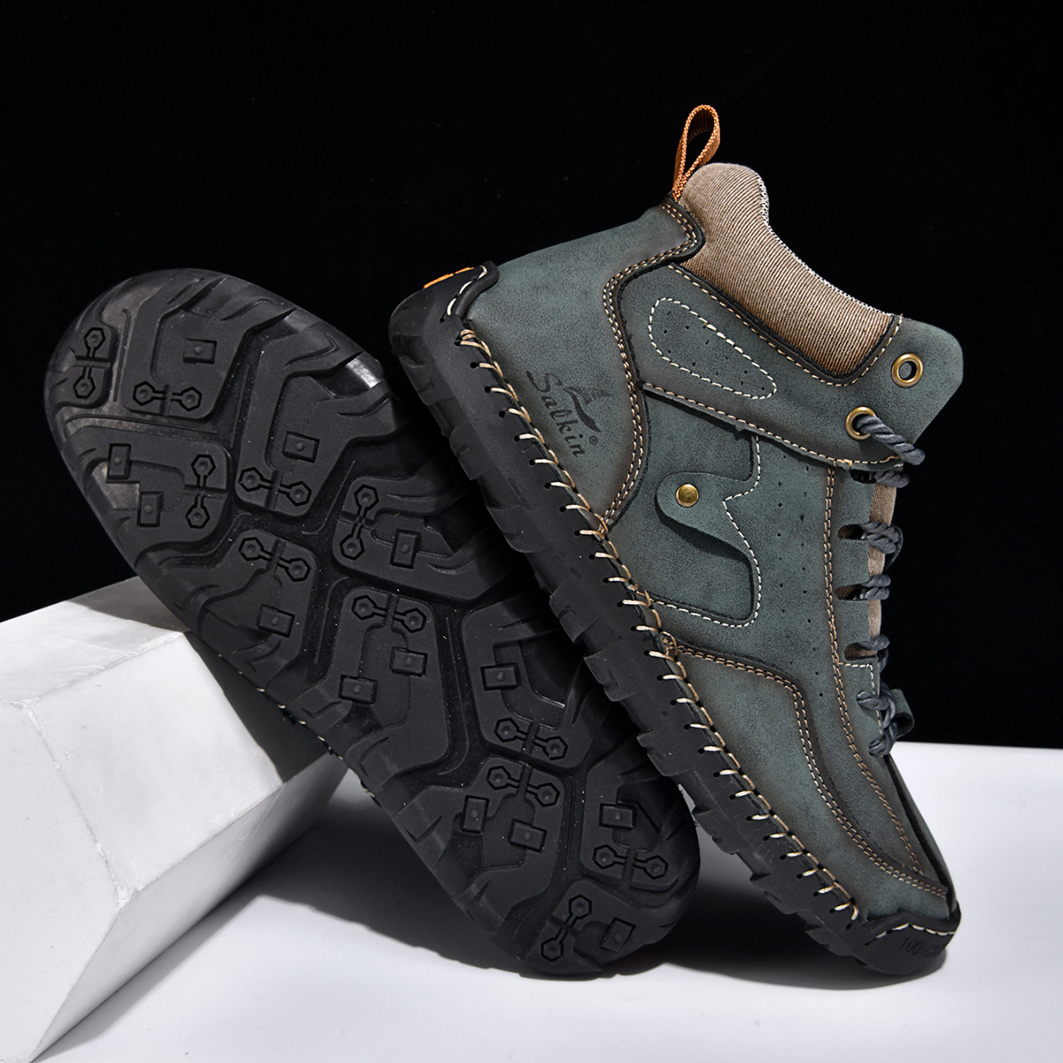 Hawthorne Leather High-Top