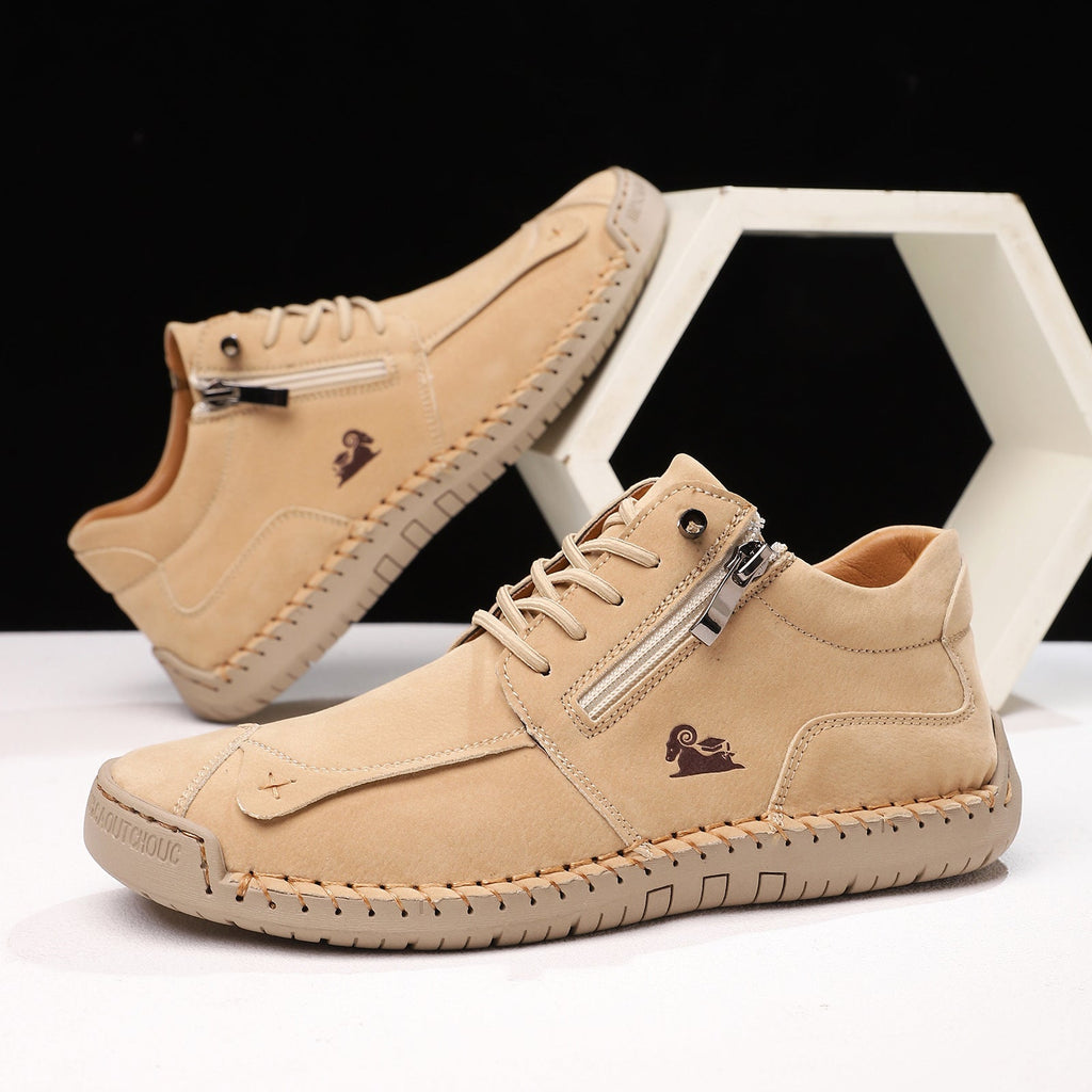 Hawthorne Leather Zip Sneaker