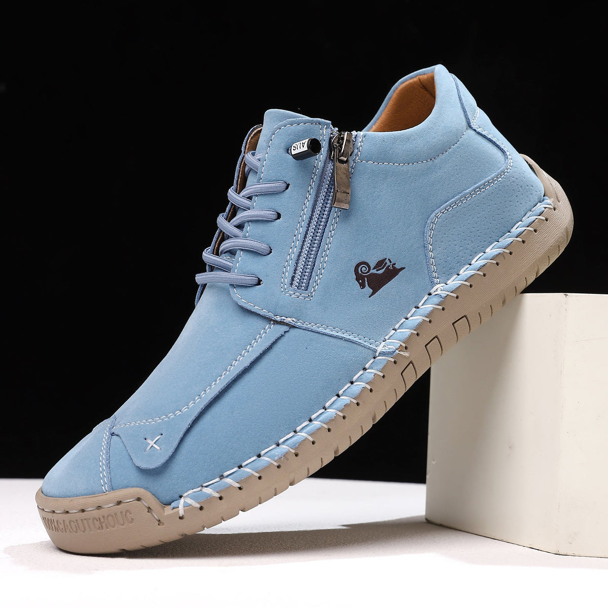 Hawthorne Leather Zip Sneaker