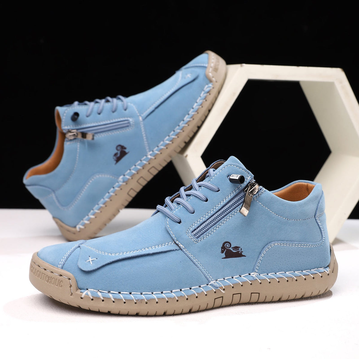 Hawthorne Leather Zip Sneaker