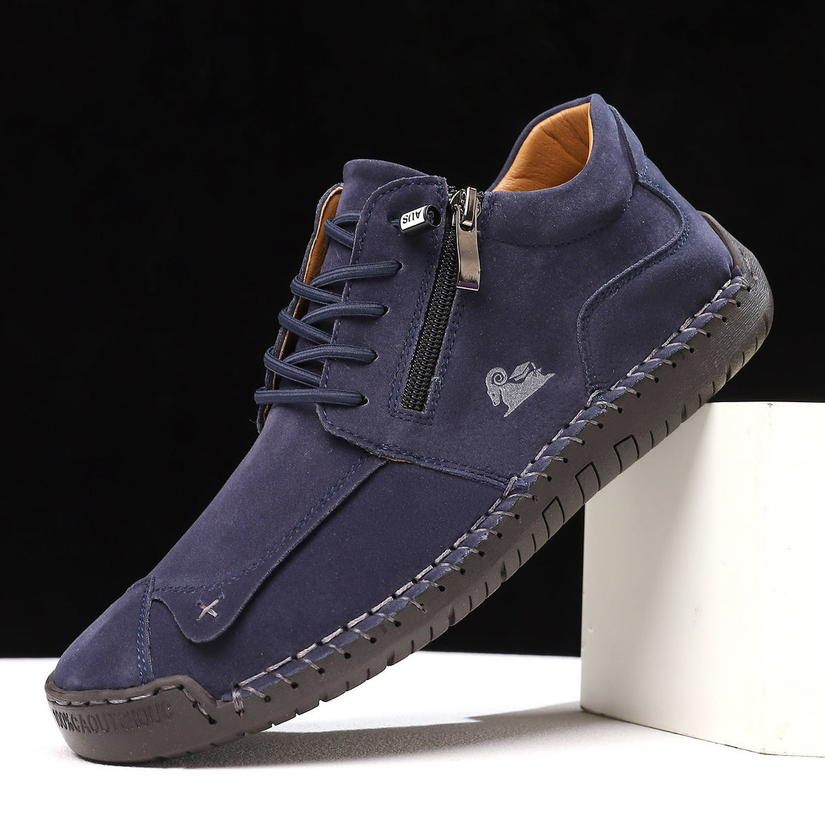 Hawthorne Leather Zip Sneaker