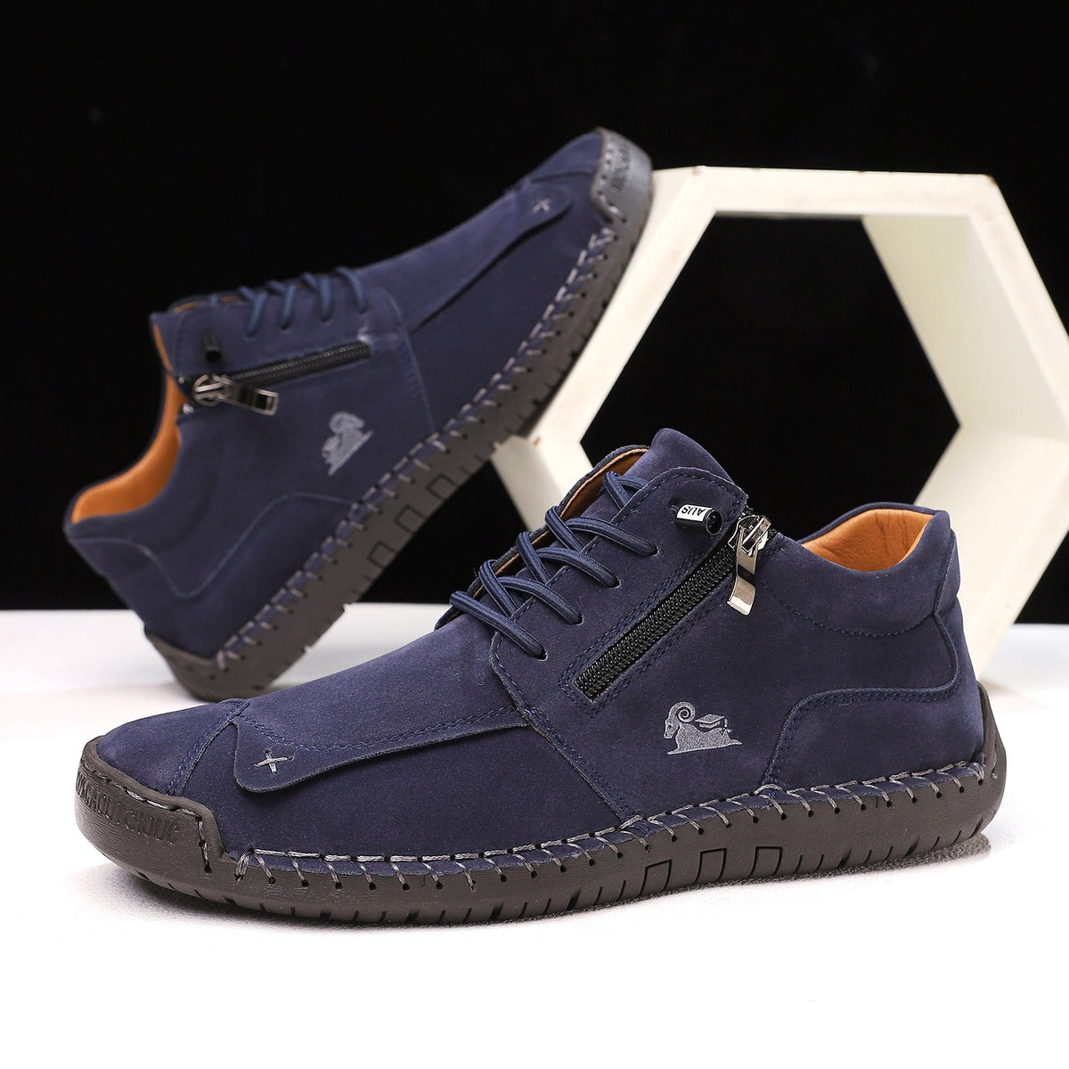 Hawthorne Leather Zip Sneaker