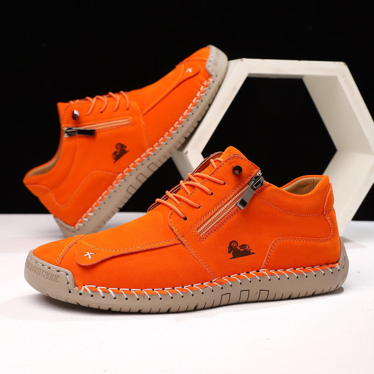 Hawthorne Leather Zip Sneaker