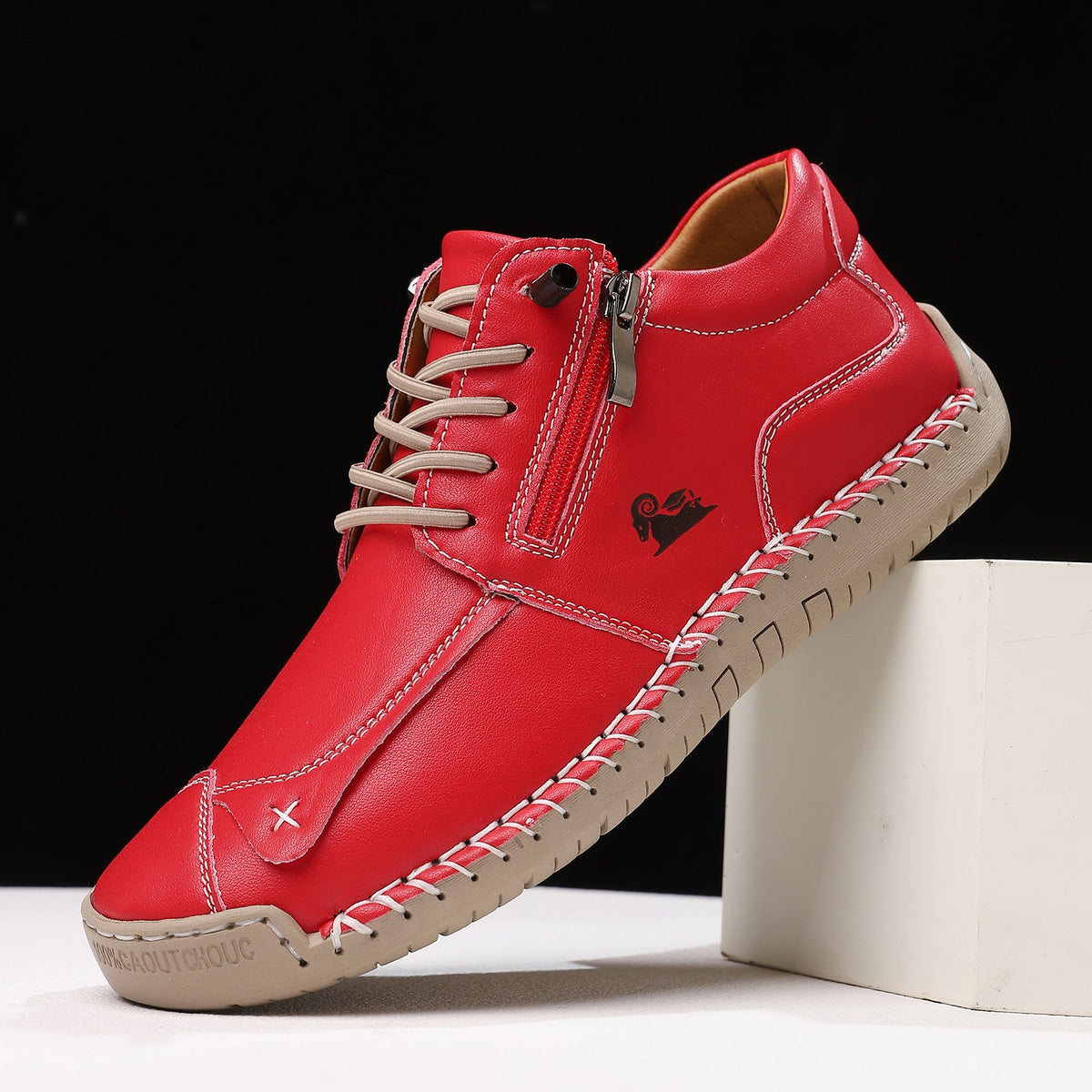 Hawthorne Leather Zip Sneaker