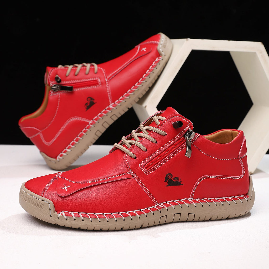 Hawthorne Leather Zip Sneaker