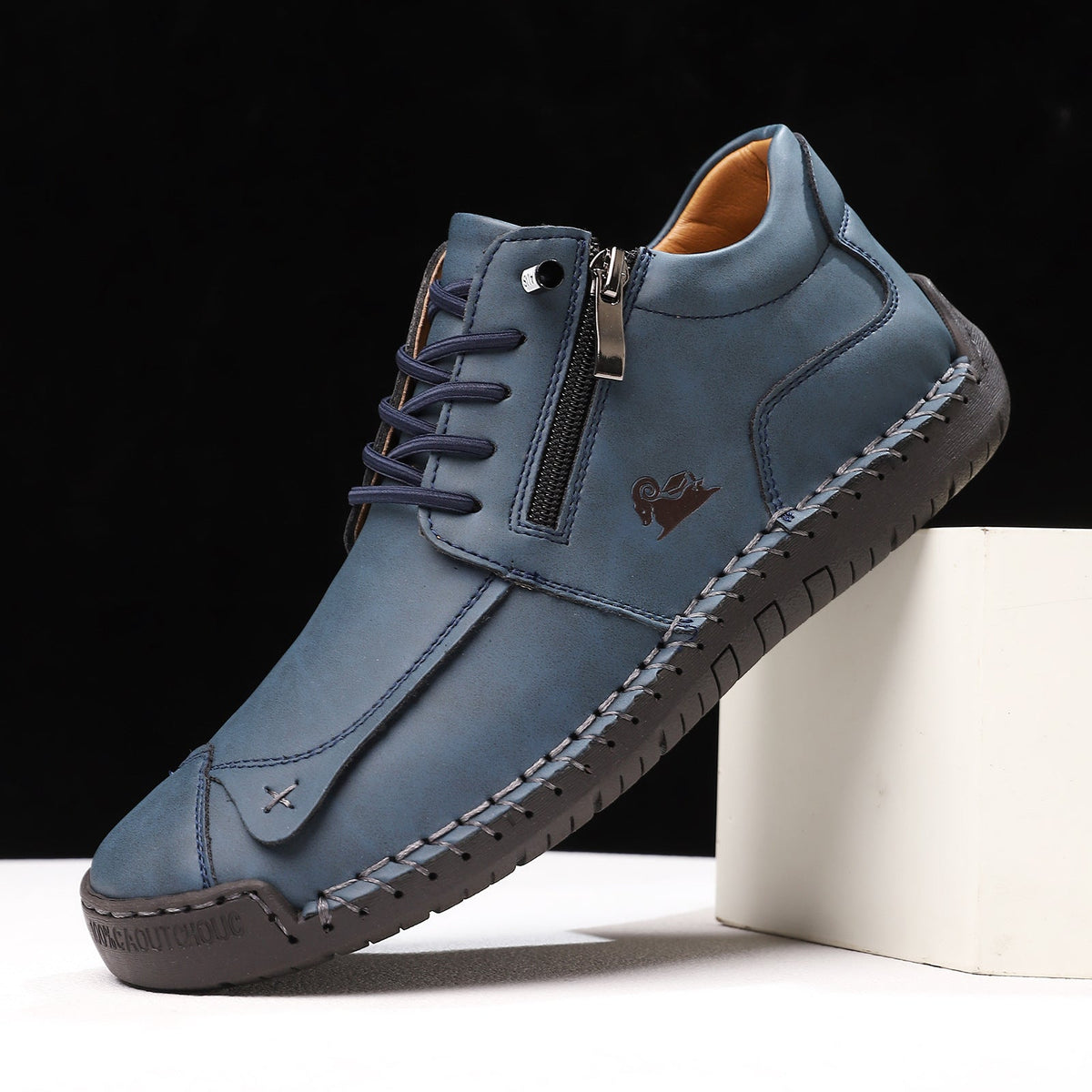 Hawthorne Leather Zip Sneaker