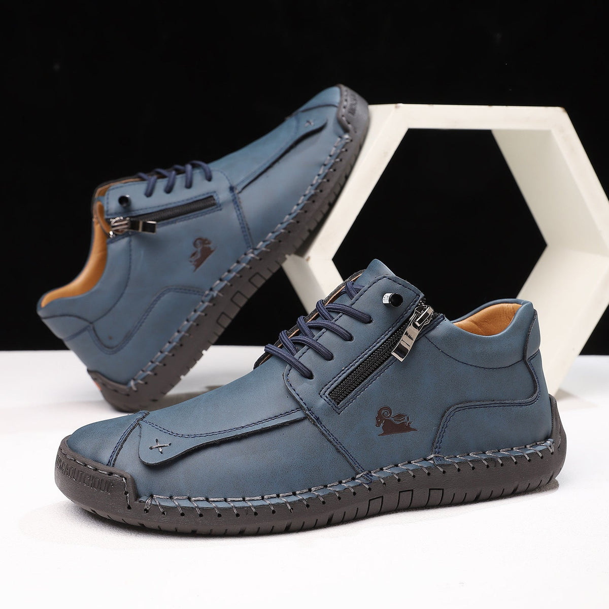 Hawthorne Leather Zip Sneaker