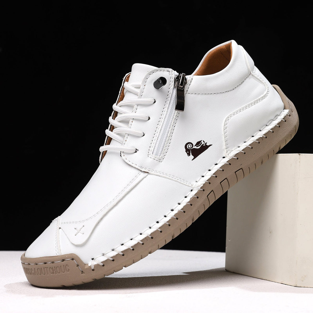 Hawthorne Leather Zip Sneaker