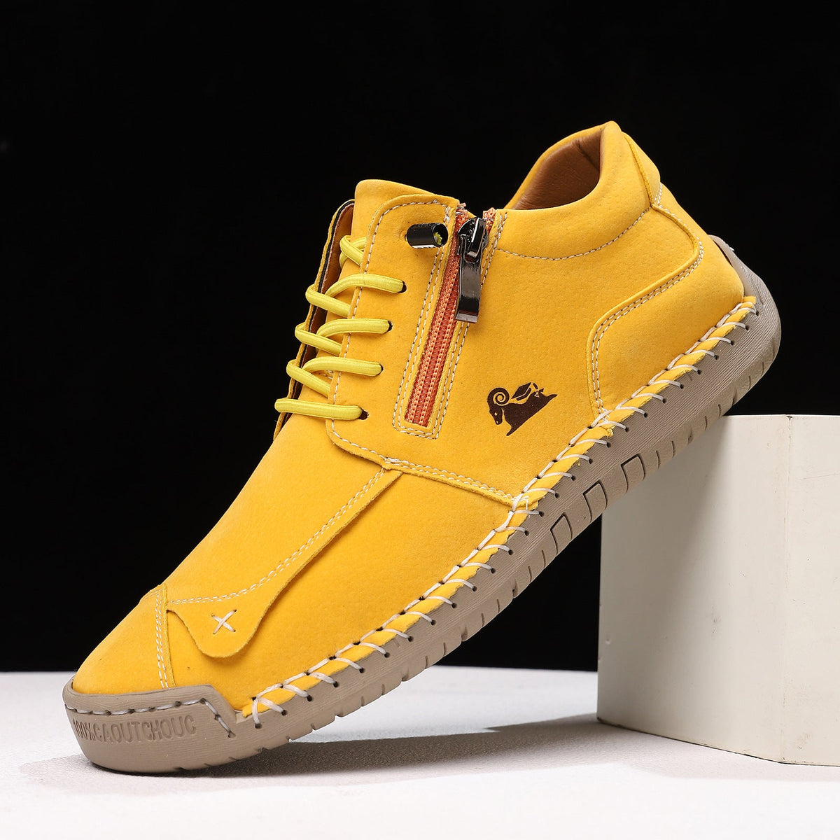 Hawthorne Leather Zip Sneaker