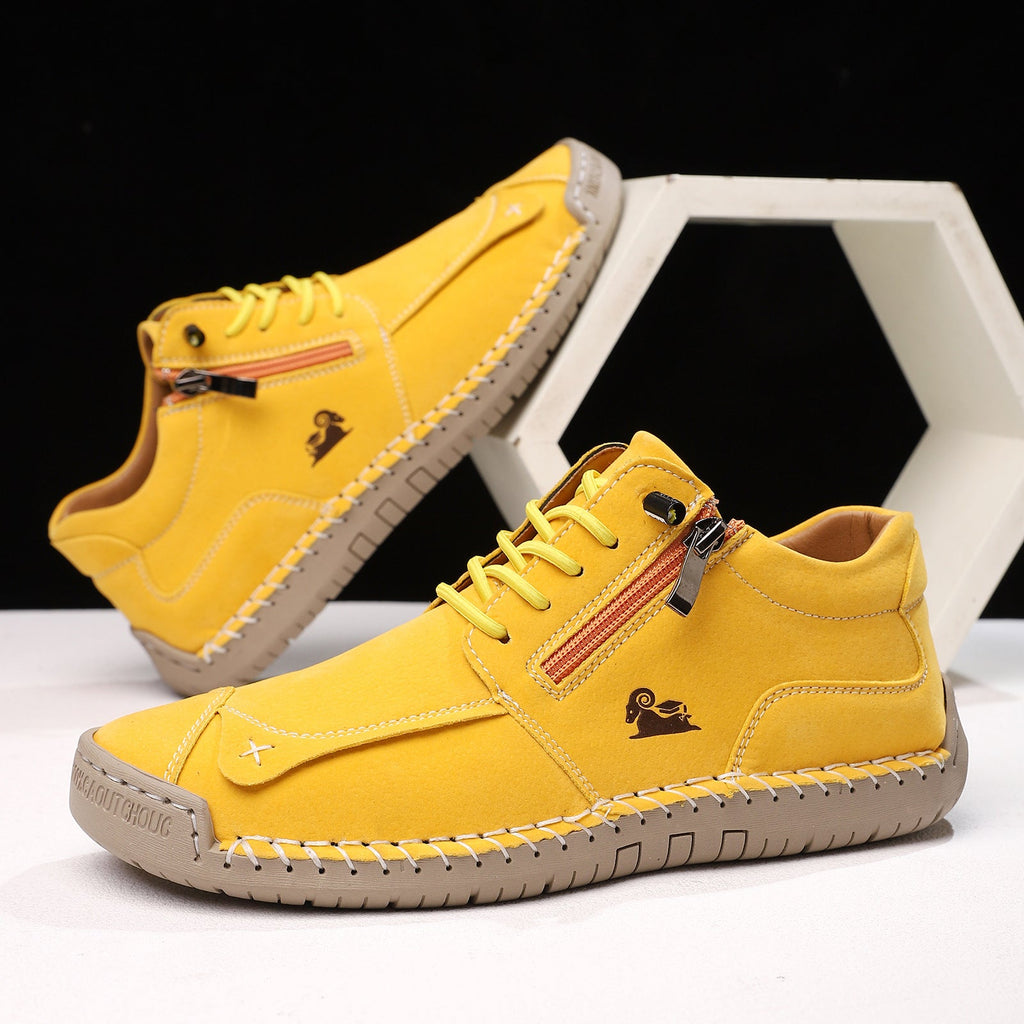 Hawthorne Leather Zip Sneaker