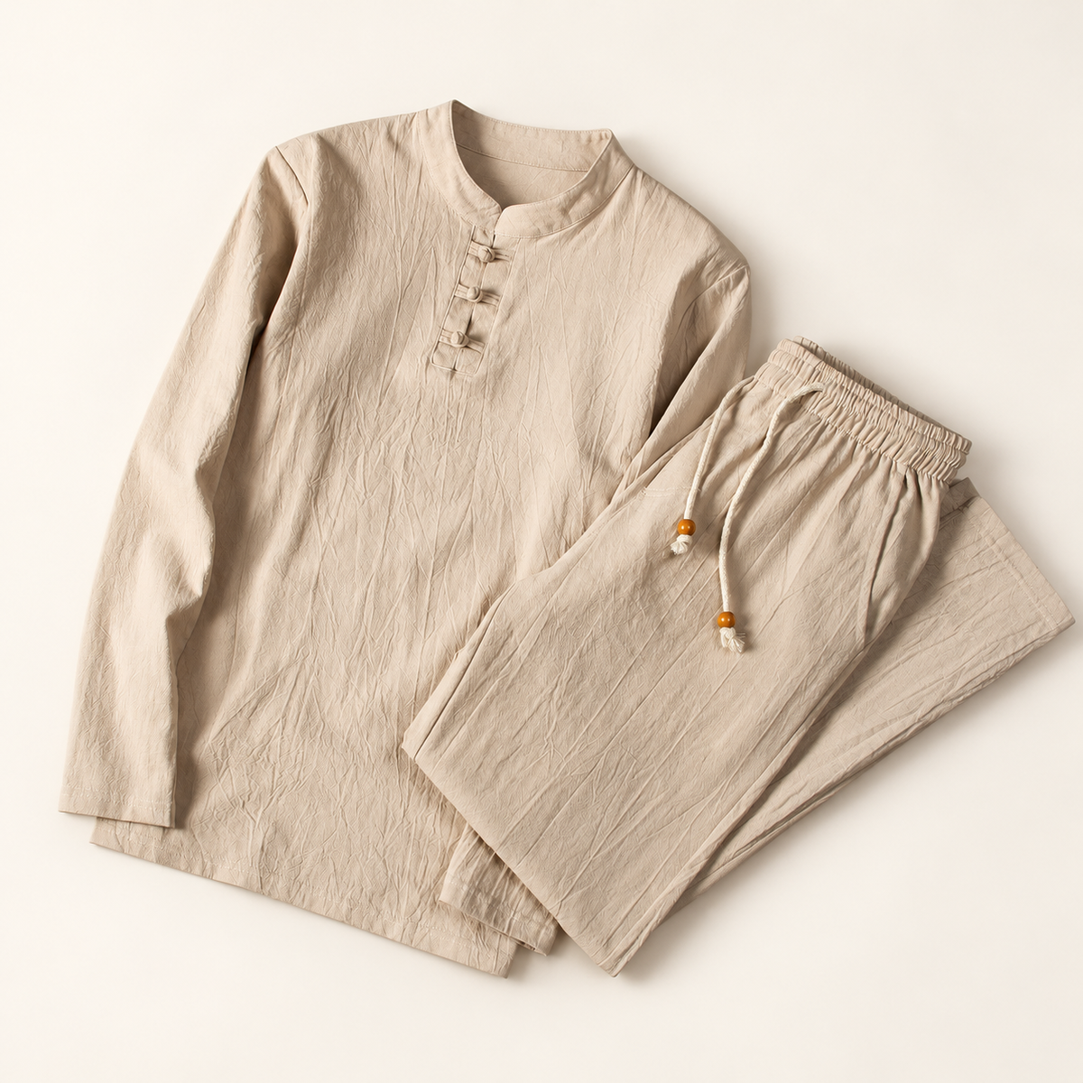 Lushan Mandarin Collar Set